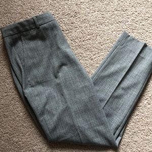 Grey office work pants from banana republic